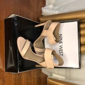 Nine West, size 9, color: tan/pink